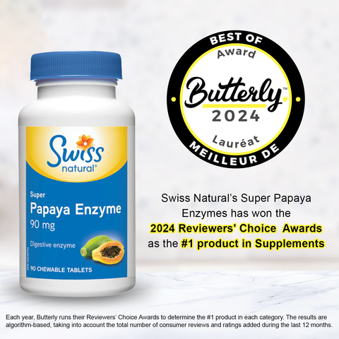 Super Papaya Enzyme 90 mg Chewable