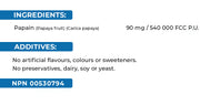 Super Papaya Enzyme 90 mg Chewable
